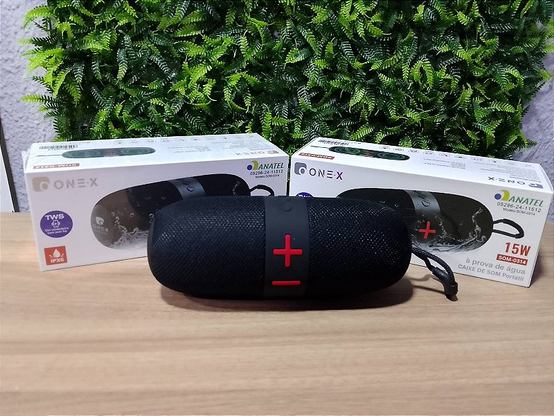 CAIXA DE SOM PORTATIL BLUETOORH 15W ONEX SOM-0314
