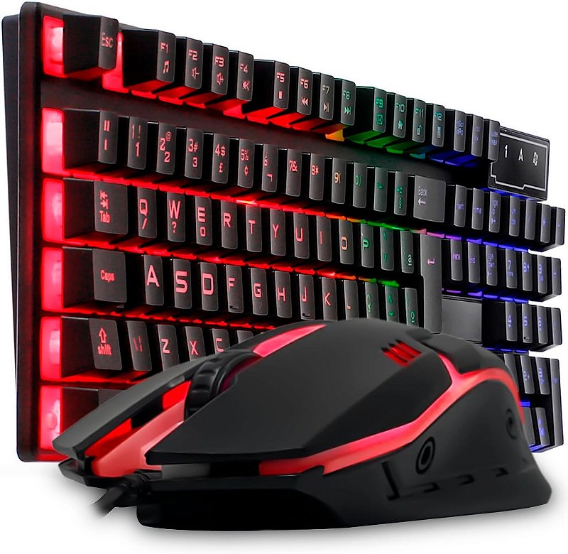 KIT TECLADO E MOUSE GAMER RGB ONEX JP-2518 - Loja Tomate