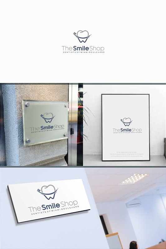 Logotipo Identidade Visual Design para Dentistas Consultórios e Cínicas Odontológicas