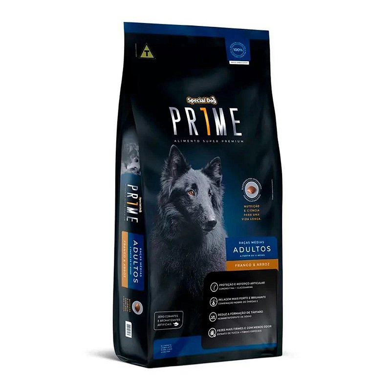 Ração Special Dog Prime frango e arroz - 15 KG - Planeta Agrícola