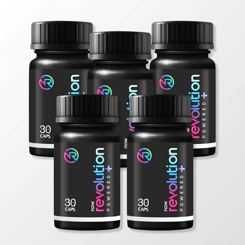 5 Now Revolution Inibidor 900mg | 30 cápsulas