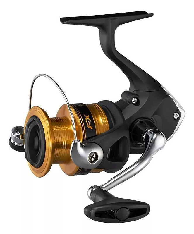 Molinete FX FC 4000 - Drag 8,5kg - Peso 320g - 3 Rol. - Vel. 5.0:1