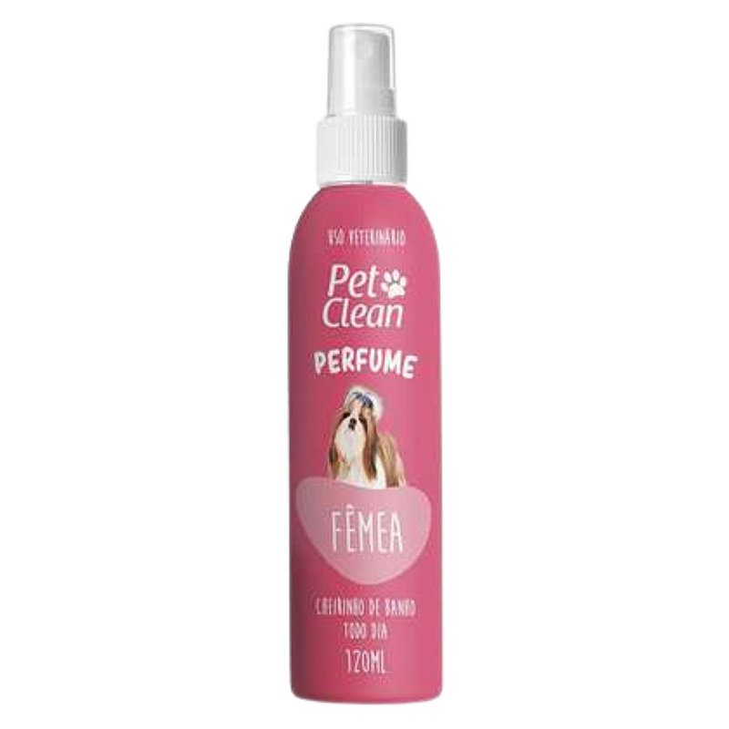 Perfume Pet Clean Fêmea para Cães e Gatos