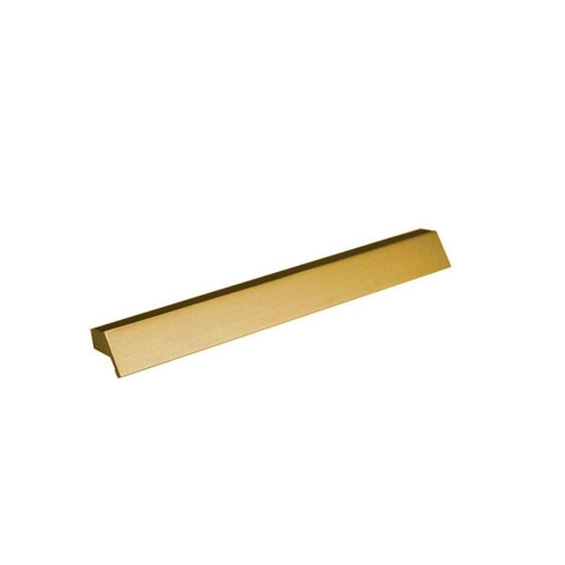 Puxador Moveis Ken Dourado Matte Fosco 128mm Zen Zp0475.955