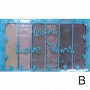 PALETA DE SOMBRAS - LOVE WINS COR B / LUISANCE