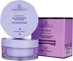 GEL HIDRATANTE FACIAL - REGENERADOR NOTURNO / PHÁLLEBEAUTY