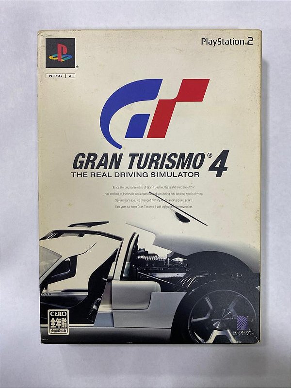 Gran turismo 4 original Colecionador (Japonês) - ALB GAMES