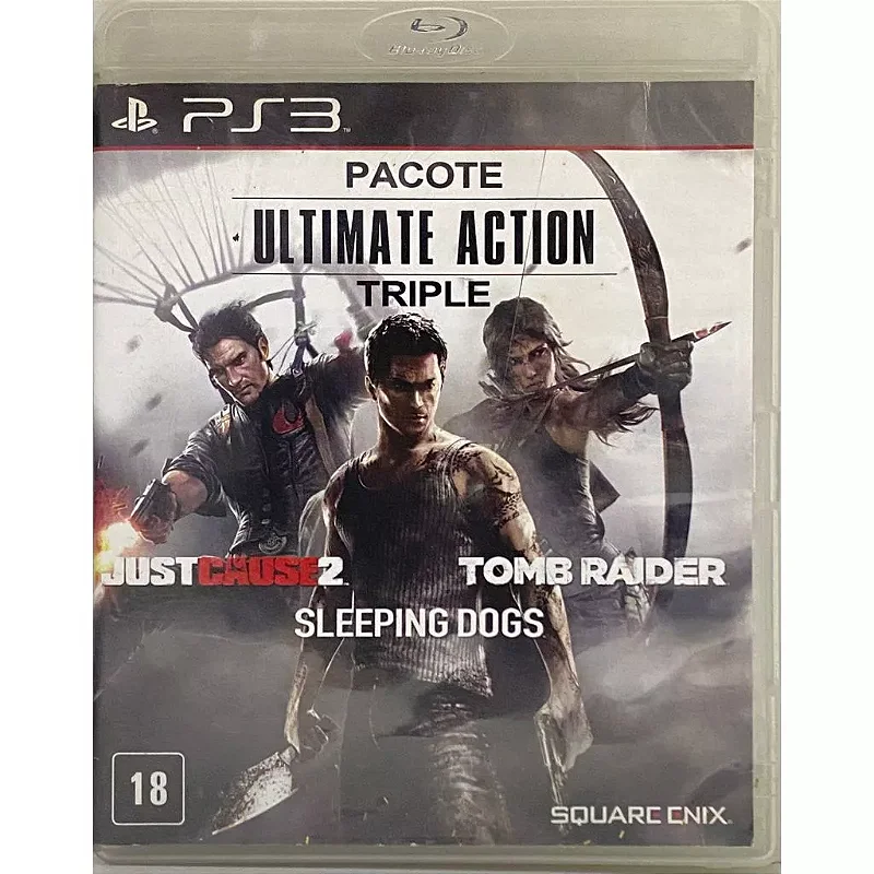 Pacote Ultimate Action Triple - PS3 - Original - ALB GAMES