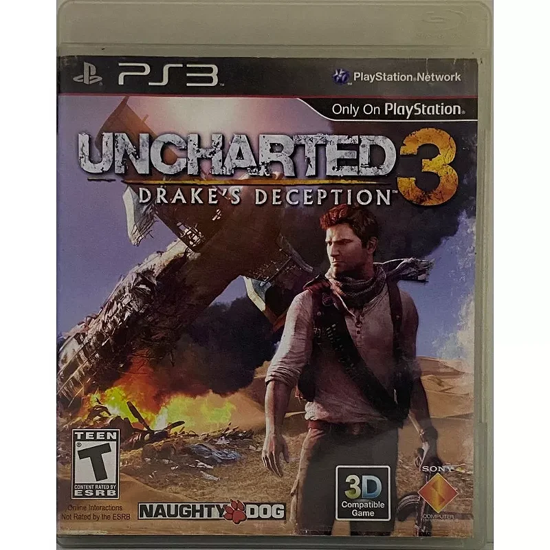 Uncharted 3: Drake's Deception - PS3 - Original - ALB GAMES