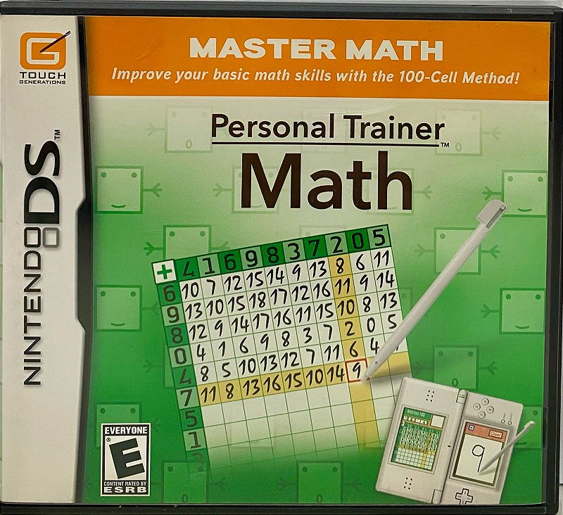 Math Ds Personal Traoner Math - Nintendo DS - Original - ALB GAMES