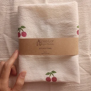 Pano de Prato 45x70 cerejas