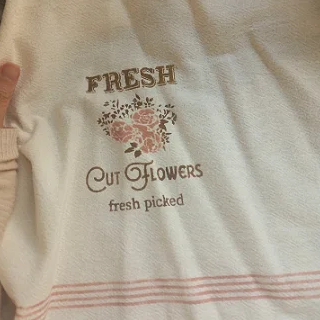 Pano de Prato 45x70 Cut flowers