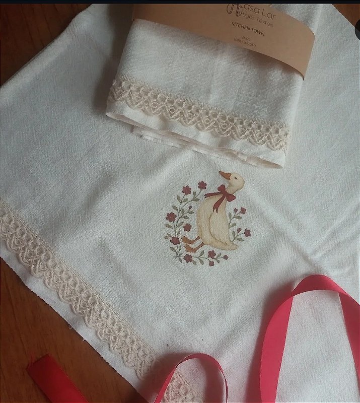 Pano de Prato 45x70 patinho