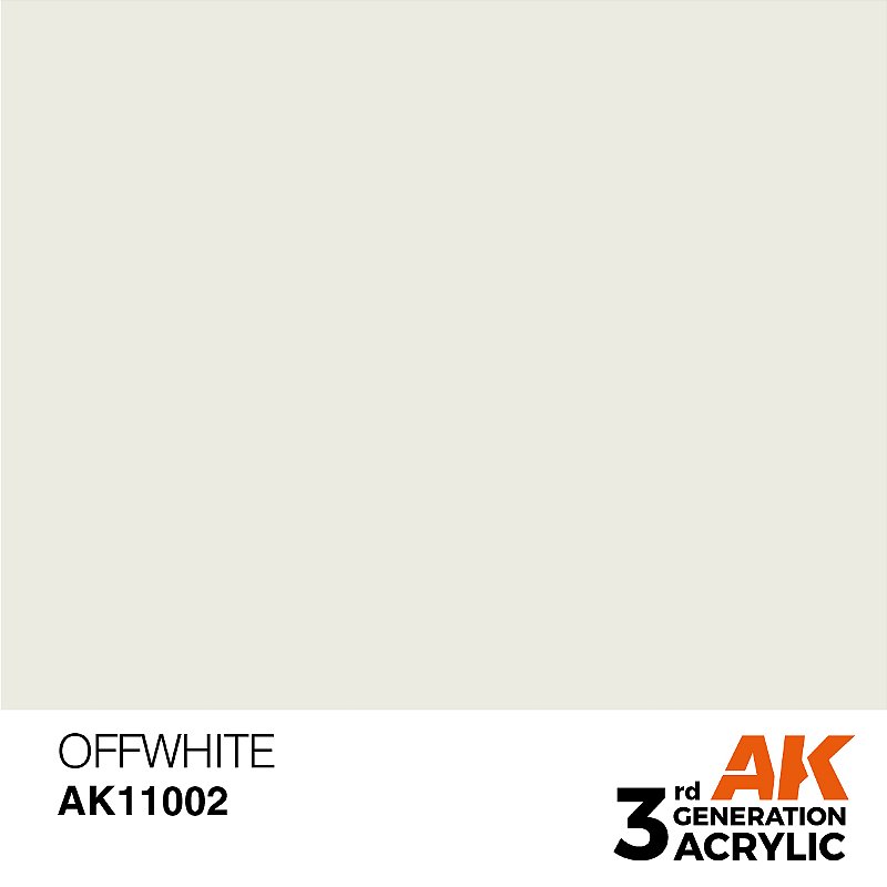 Offwhite Standard - Geek Tintas