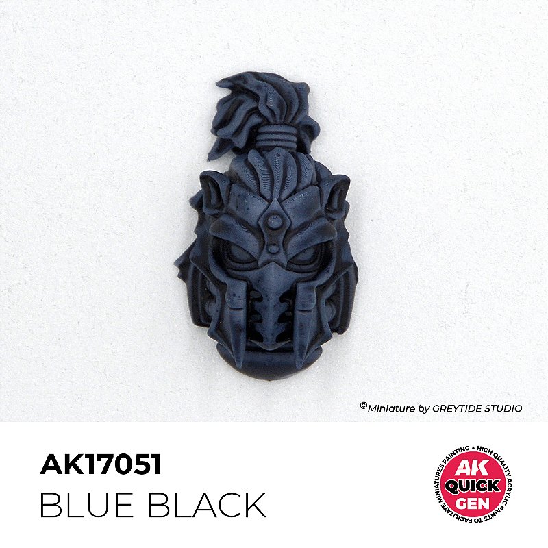 BLUE BLACK - QUICK GEN COLOR - Geek Tintas