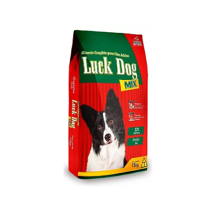 Luck Dog Mix 22 15 Kg - Pet Shop Animal Mania e Cia