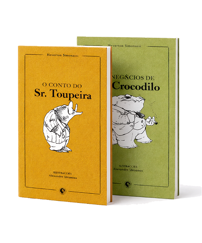 COLEÇÃO: O Conto do Sr. Toupeira + Os Negócios de Jac Crocodilo