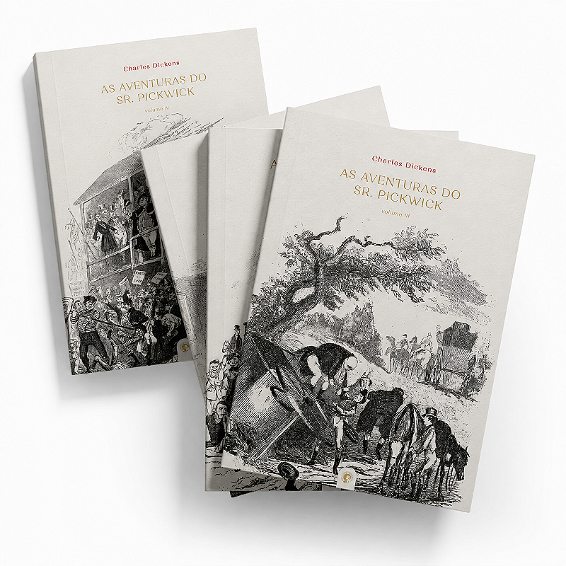 COLEÇÃO: Charles Dickens | As Aventuras do Sr. Pickwick (4 livros)