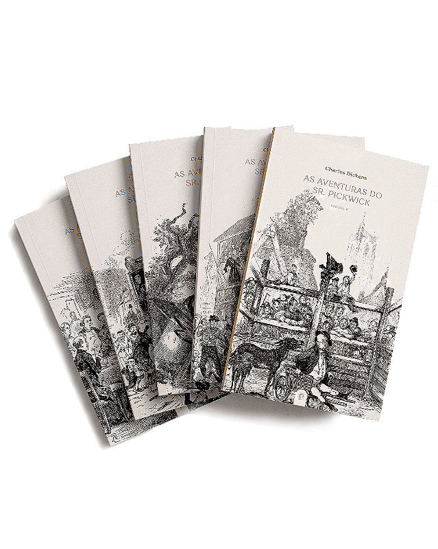 COLEÇÃO: Charles Dickens | As Aventuras do Sr. Pickwick (5 livros)