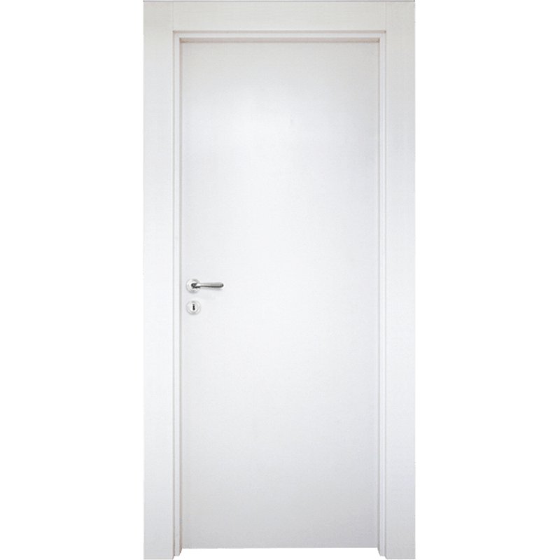 18m2 Portas Internas - Portas internas semissólidas com acabamento em melamina na cor branca