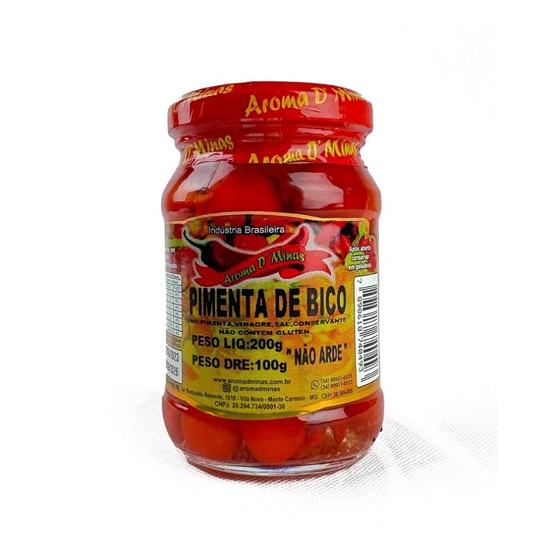 Pimenta de Bico - Aroma D´Minas - 200g - Armazém Seleto
