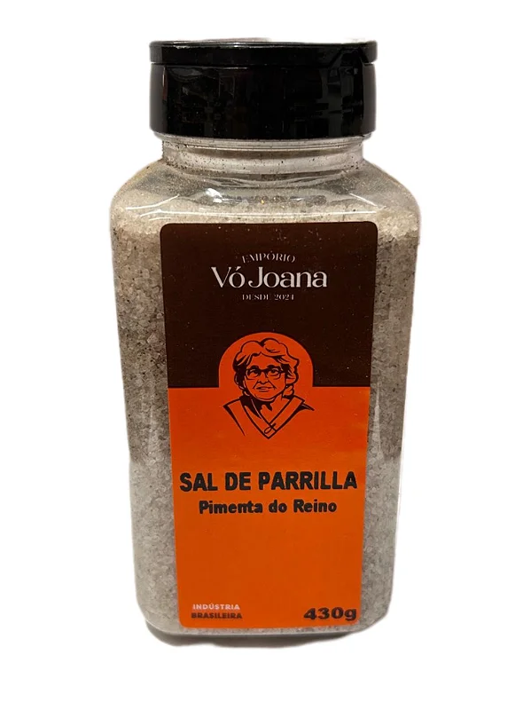 Sal de Parrilla com Pimenta-do-Reino 430g - Armazém Seleto