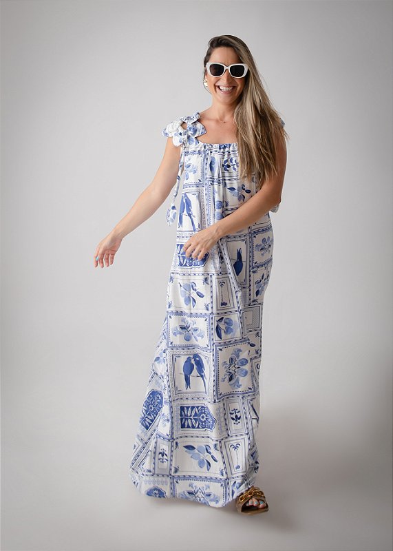 VESTIDO AZULEJOS
