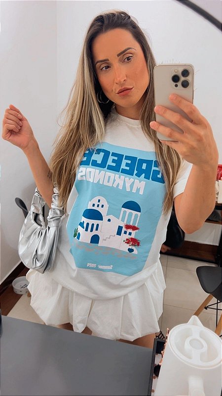 T-SHIRT OVERSIZED GRÉCIA