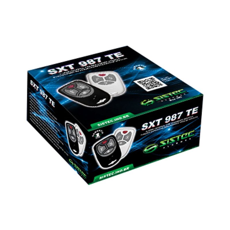 ALARME SISTEC UNIVERSAL C/ TRAVAMENTO NEGATIVO - SXT987TE (PRETO