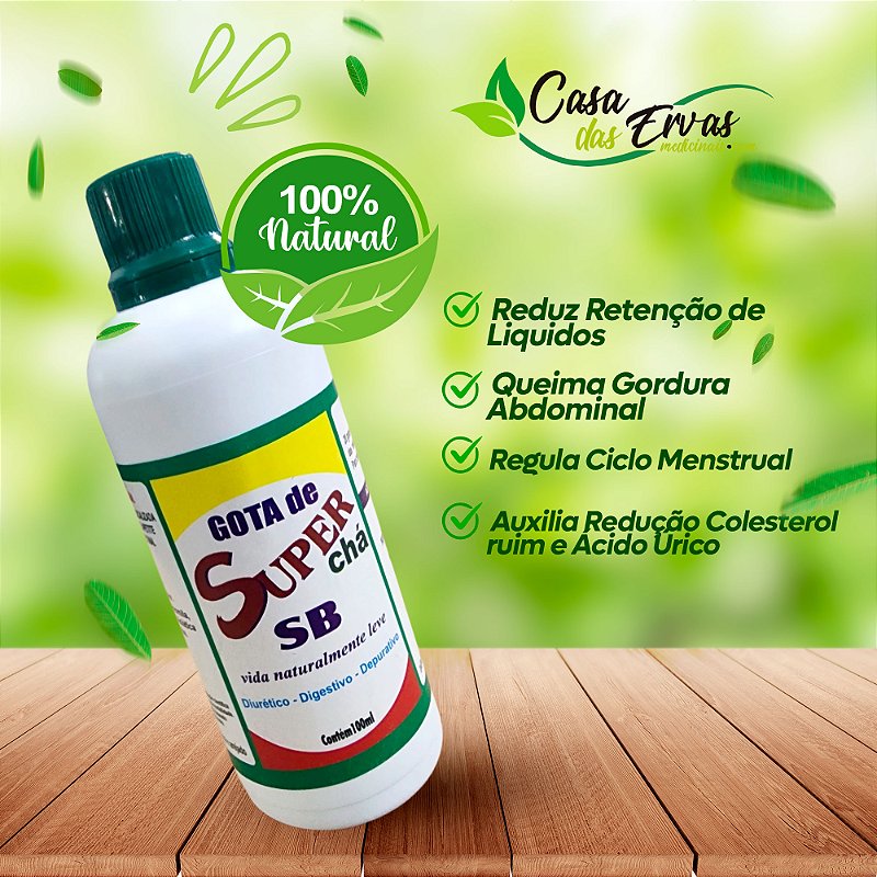Super Chá SB 100 ML - Casa das Ervas Medicinais