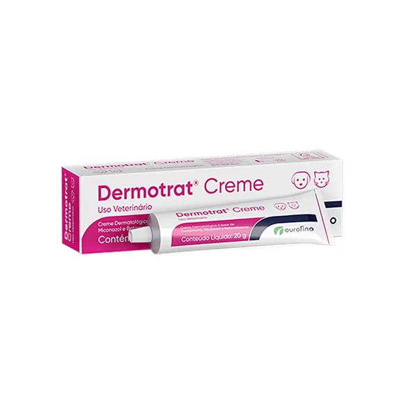 Dermotrat Creme para Cães e Gatos 20 g - Hachiko Pet House