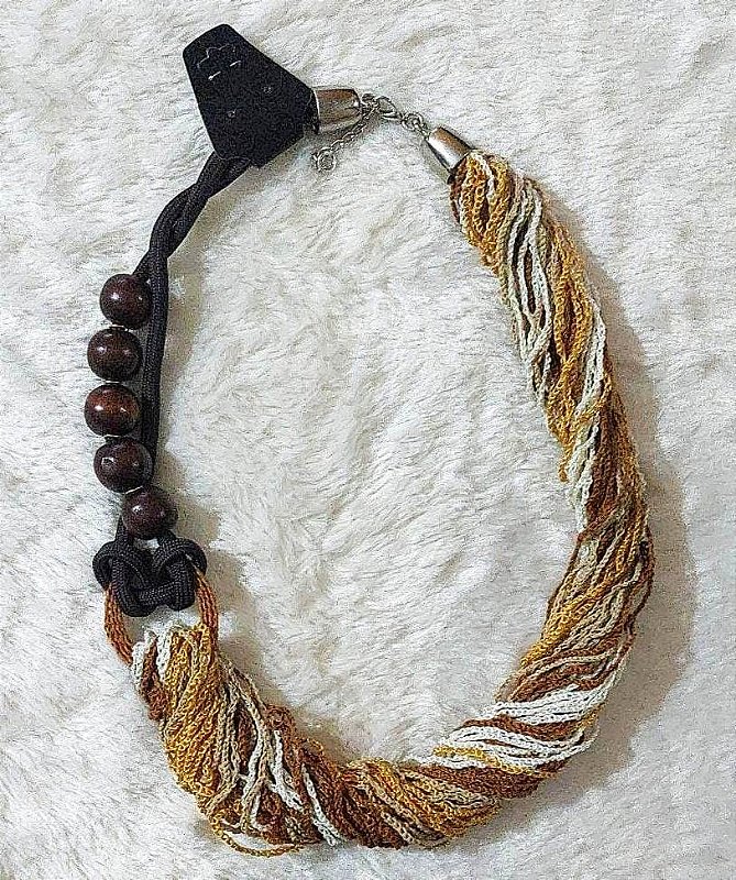 Colar Gisele - de corda náutica