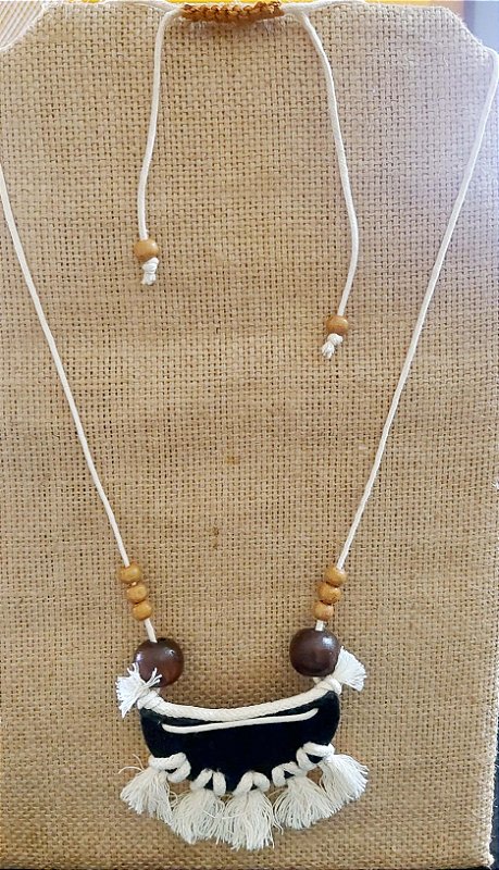 Colar Luna Boho - longo regulável