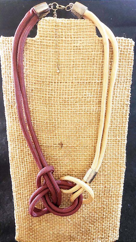 Colar Sophia - Colar de fio náutico/corda náutica