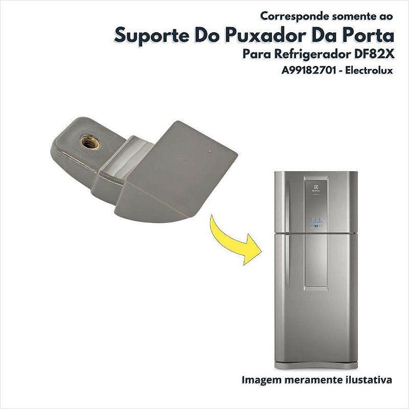 Puxador para Refrigerador Electrolux - Estabilidade Garantida