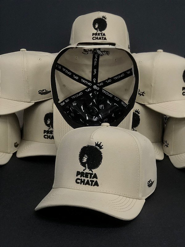 Boné Preta Chata Areia