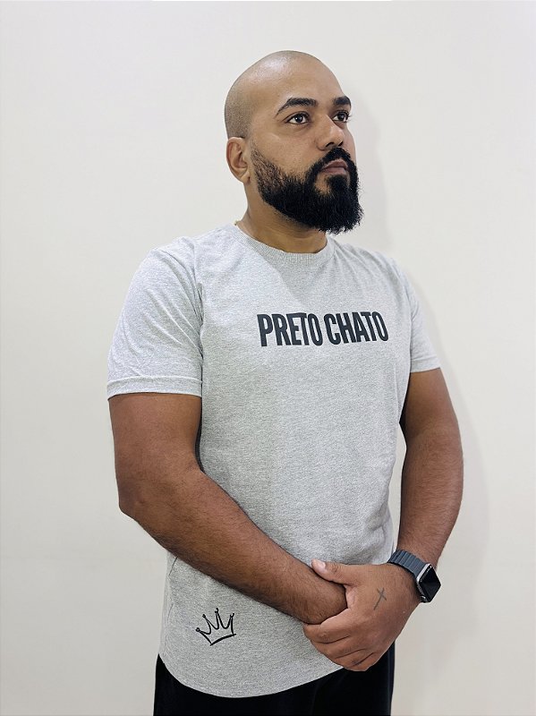 Camiseta Preto Chato