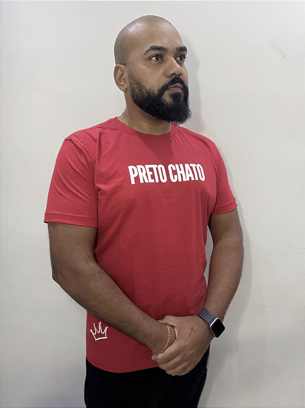 Camiseta Preto Chato