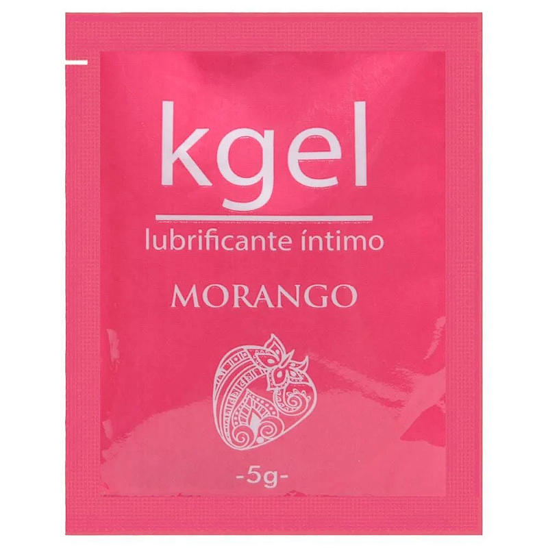 Sachê Lubrificante Íntimo Morango 5G Kgel