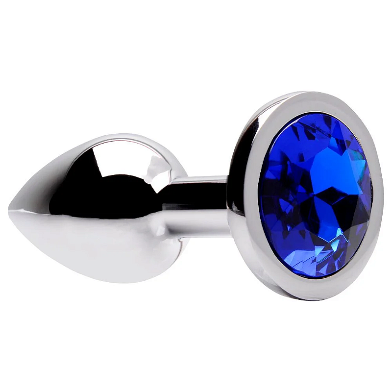 Plug Anal Metal Com Pedra P