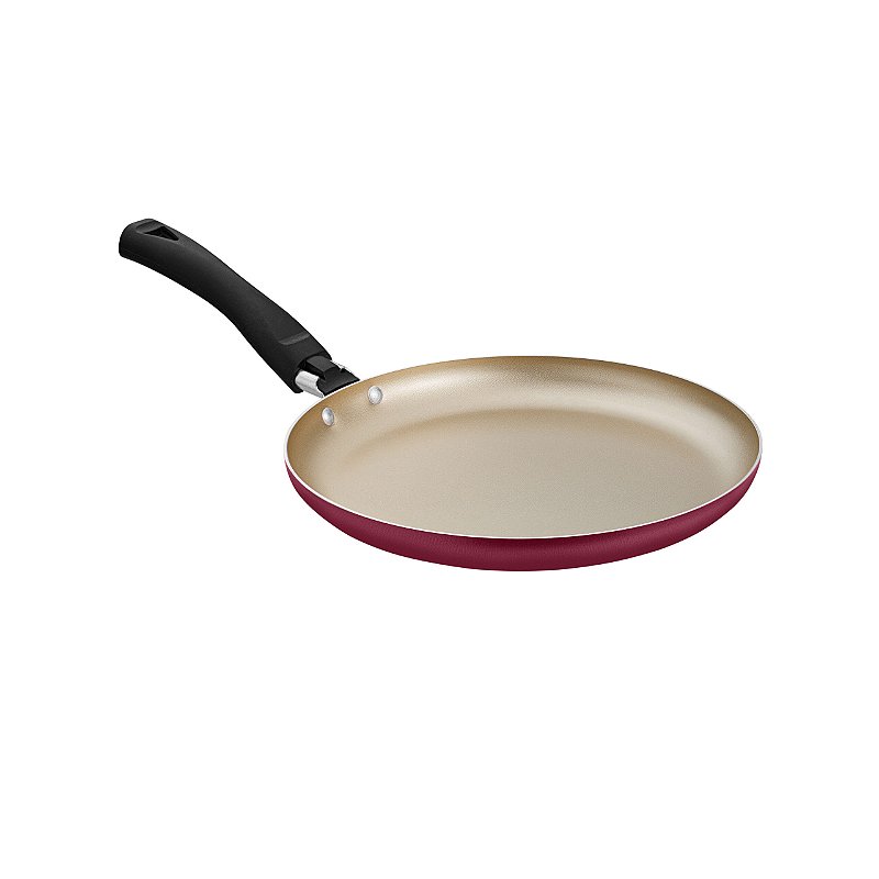 Tapioqueira Antiaderente 22cm Cereja Com Creme