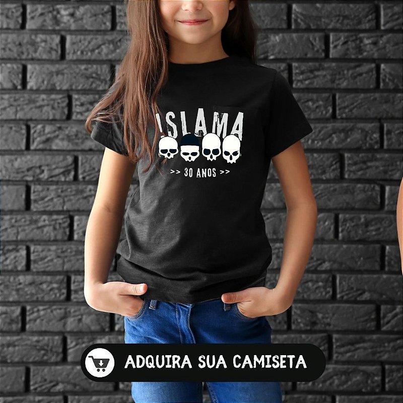 Camiseta infantil !SLAMA 30 Anos