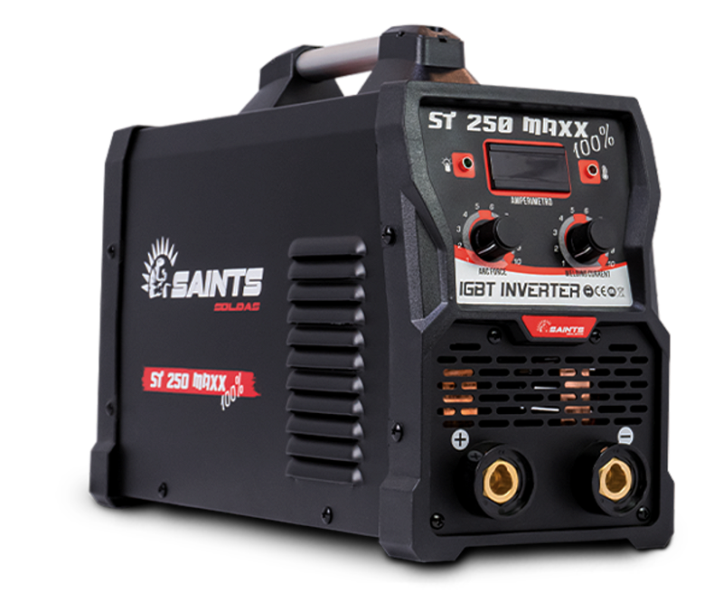Inversora de Solda Saints ST 250 MAXX 250A - 100% Ciclo em 220V