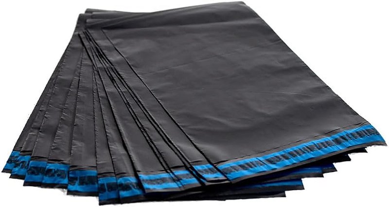 Envelope de Segurança Cinza Reciclado 13x25 cm para E-commerce