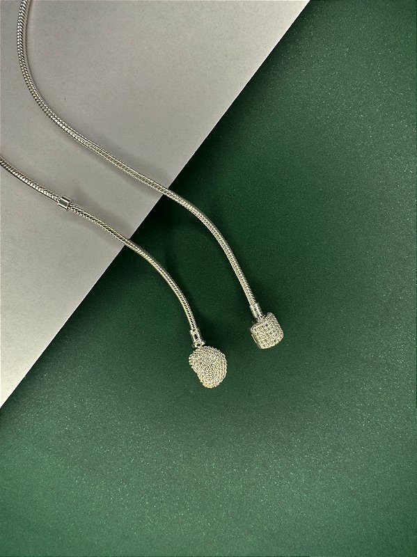 Pulseira de Berloque Cravejada