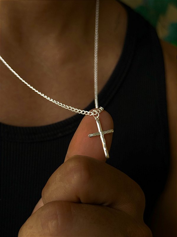 Pingente Cruz Masculina (2,5cm)