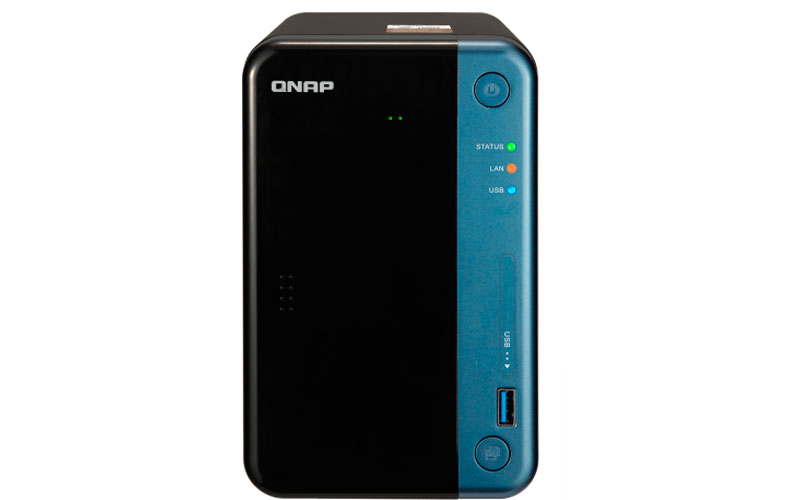 外付けハードディスク・ドライブ QNAP nas ts-253be TS-253Be Qnap - Storage NAS 2 Baias p/ HDD SATA - QNAP Brasil Loja