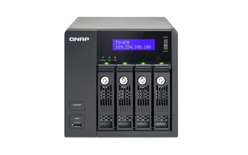 Qnap TS-869 Pro WD RED 3TB x8本 Qnap TS-470 - Storage NAS c/ 4 Bay Expansível - QNAP Brasil Loja