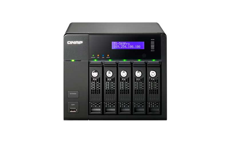 Qnap TS-569 Pro Storage NAS 5 Discos - QNAP Brasil Loja Virtual