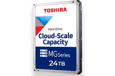 HDD TOSHIBA 24TB MG11ACA24TE NAS 3.5インチ Toshiba MG11ACA24TE - HD 24TB Cloud-Scale 7200 RPM SATA - QNAP